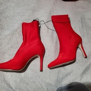 Red booties